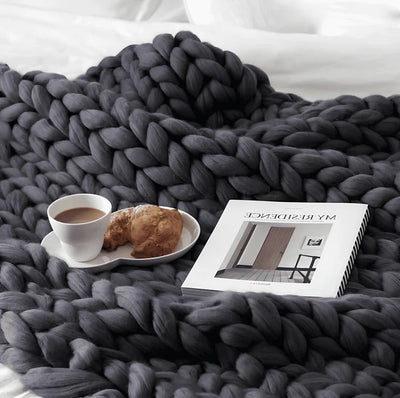 NEBULA STORE™  - COZY KNIT BLANKET